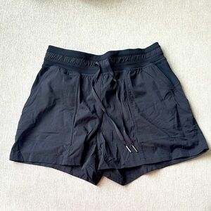Lululemon Black Drawstring Shorts Size 6